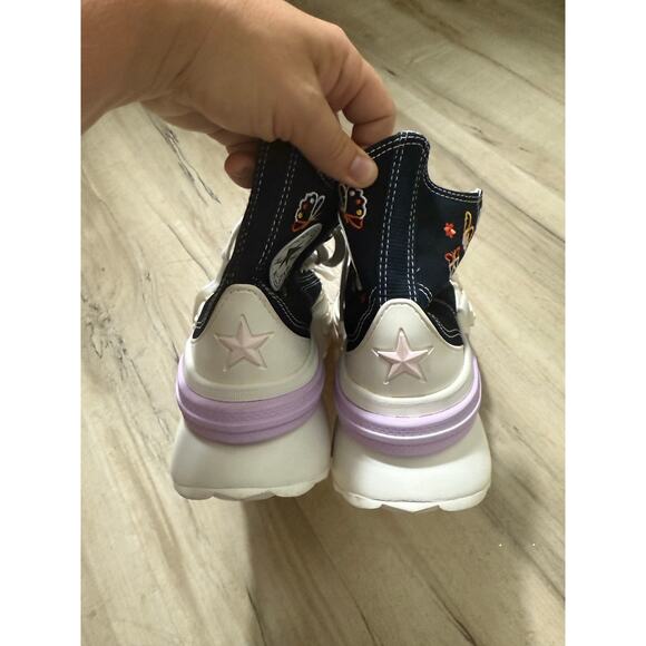 Converse Run Star Legacy CX Platform High 'Butterfly Wings - Picture 8 of 10